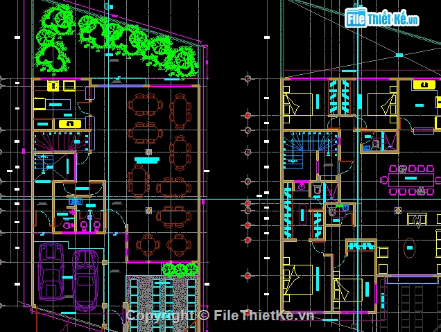 cad mẫu nhà,nhà hiện đại,cad nhà đẹp